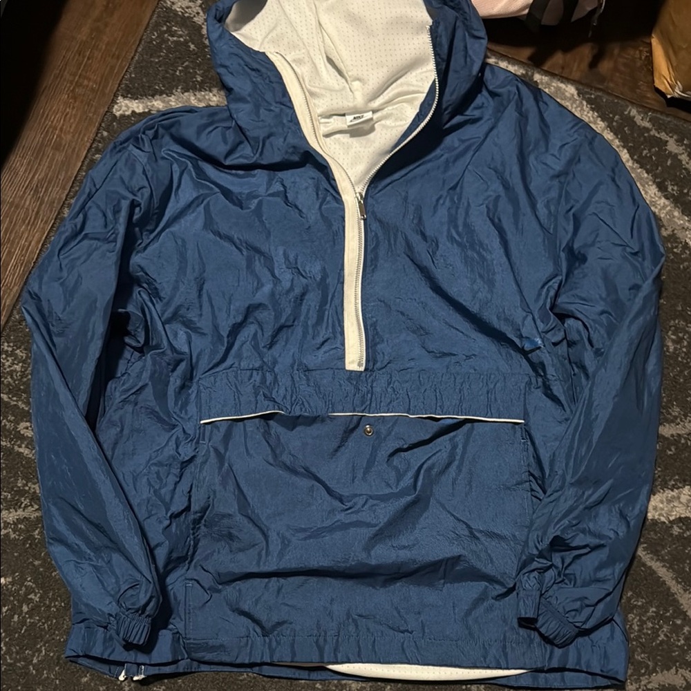Nike Blue Windbreaker Jacket